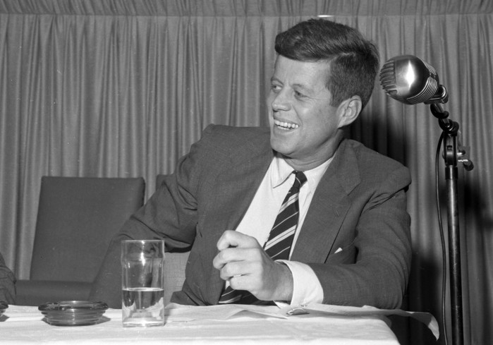 John F. Kennedy and Lyndon B. Johnson in Tucson